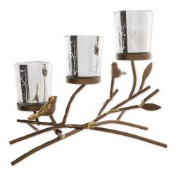 Triple Tealight Branches Candle Holder
