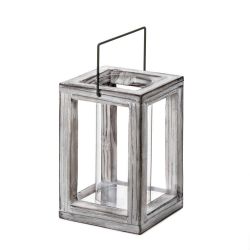 Rustic Wooden Candle Stand