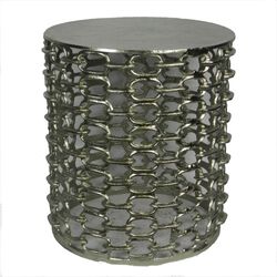 Sturdy Metal Stool - Benzara