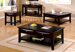 Baldwin Espresso Square Cocktail Table