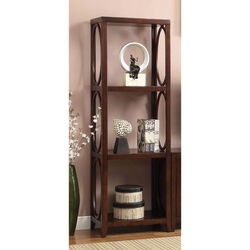 Transitional Pier Cabinet, Side pier, Cherry Brown